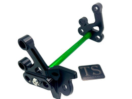 Custom CNC Aluminum Footpeg Bracket Assembly E-Ride Pro · Titanium Surron, view 5