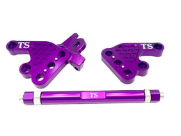 Custom CNC Aluminum Footpeg Bracket Assembly Talaria MX3, MX4 · Titanium Surron, view 8