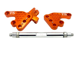 Custom CNC Aluminum Footpeg Bracket Assembly Talaria MX3, MX4 · Titanium Surron, view 17