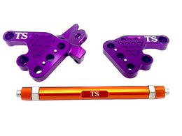 Custom CNC Aluminum Footpeg Bracket Assembly Talaria MX3, MX4 · Titanium Surron, view 6