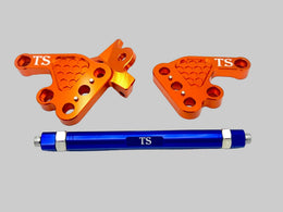 Custom CNC Aluminum Footpeg Bracket Assembly Talaria MX3, MX4 · Titanium Surron, view 20