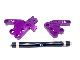 Custom CNC Aluminum Footpeg Bracket Assembly Talaria MX3, MX4 · Titanium Surron, view 3