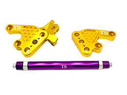 Custom CNC Aluminum Footpeg Bracket Assembly Talaria MX3, MX4 · Titanium Surron, view 25
