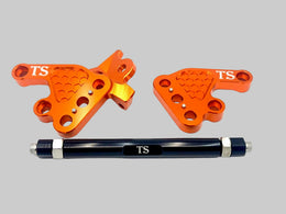 Custom CNC Aluminum Footpeg Bracket Assembly Talaria MX3, MX4 · Titanium Surron, view 19