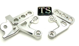 CNC Aluminum Footpeg Bracket for E-Ride Pro SS, silver