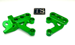 CNC Aluminum Footpeg Bracket for E-Ride Pro SS, green