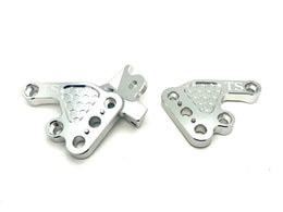 Custom CNC Aluminum Footpeg Brackets for Talaria Sting MX3, MX4, MX5 ·…, silver