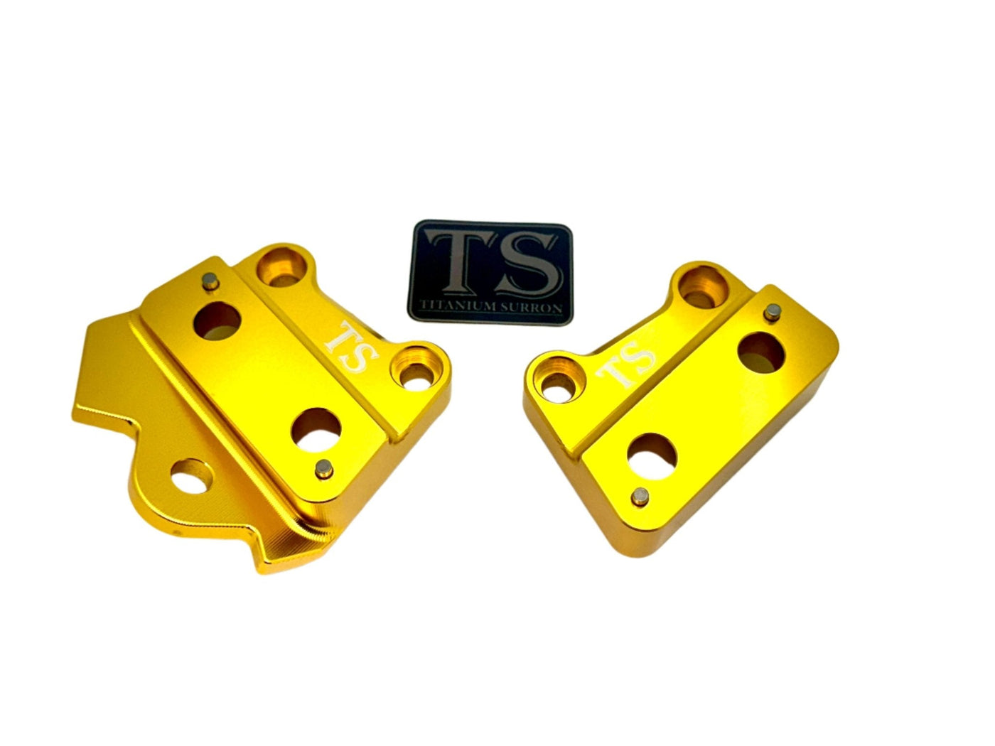 Custom CNC Aluminum Footpeg Brackets for Talaria X3 (XXX models) · Titanium…, gold