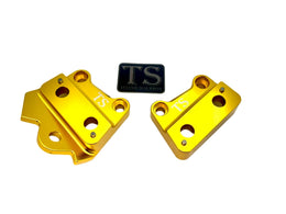 Custom CNC Aluminum Footpeg Brackets for Talaria X3 (XXX models) · Titanium…, gold