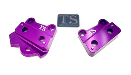 Custom CNC Aluminum Footpeg Brackets for Talaria X3 (XXX models) · Titanium…, purple
