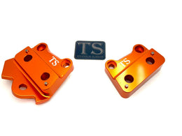 Custom CNC Aluminum Footpeg Brackets for Talaria X3 (XXX models) · Titanium…, burnt orange
