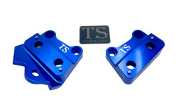 Custom CNC Aluminum Footpeg Brackets for Talaria X3 (XXX models) · Titanium…, blue