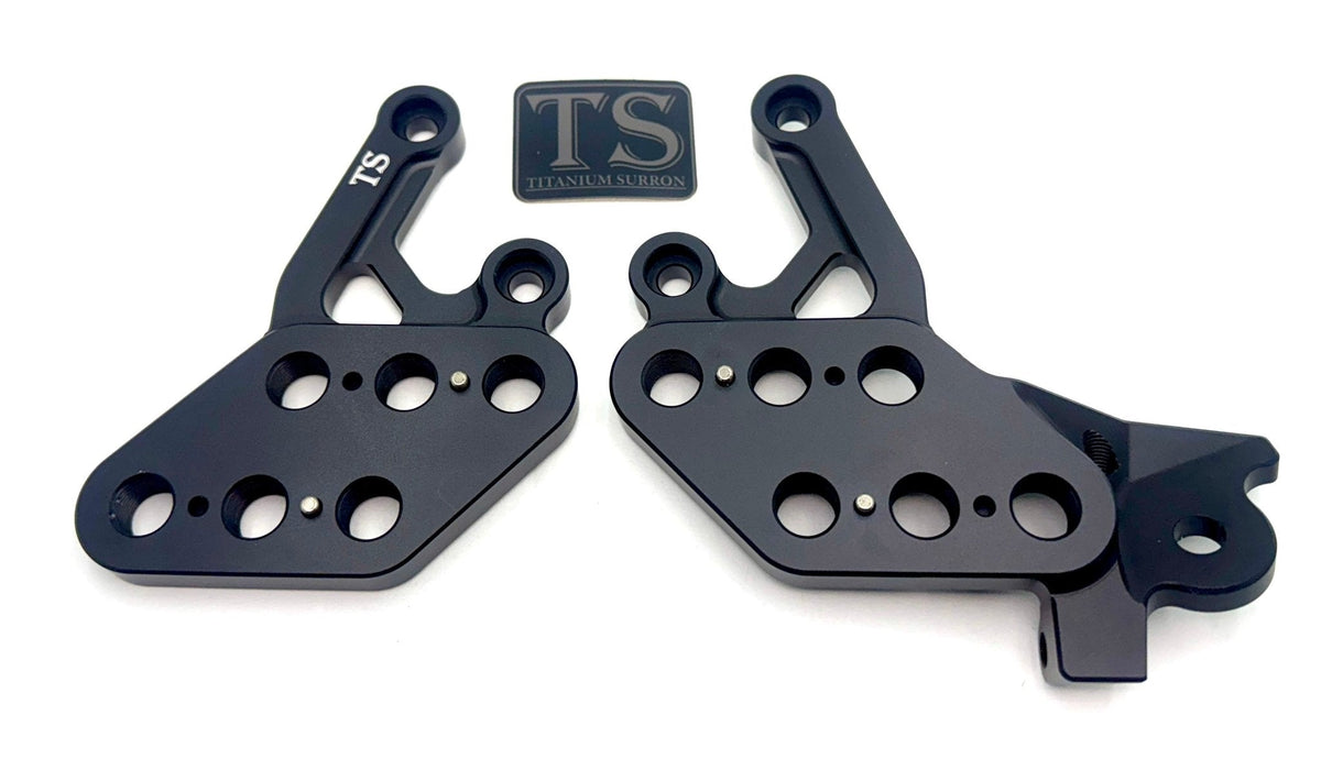 Custom CNC Aluminum Footpeg Drop Bracket for Surron LBX and E-Ride Pro…, view 1
