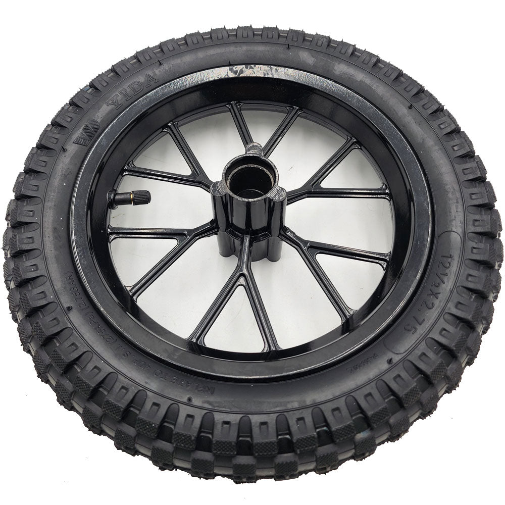 MotoTec Alien DB-01 Front Wheel Complete 12.5x2.75