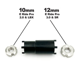 DirtyBike 4-Prong Double-Ended Mid Shaft Nut Tool - view 2