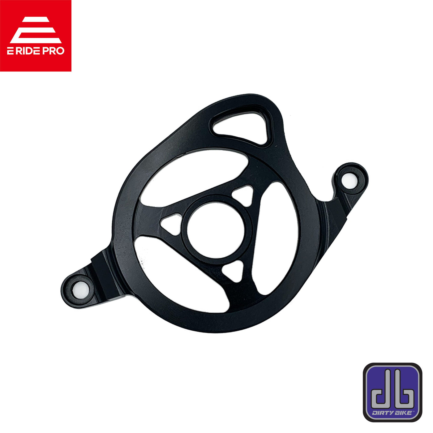 DirtyBike E-Ride Pro Surron LBX Aluminum CNC Motor Sprocket Cover - view 3