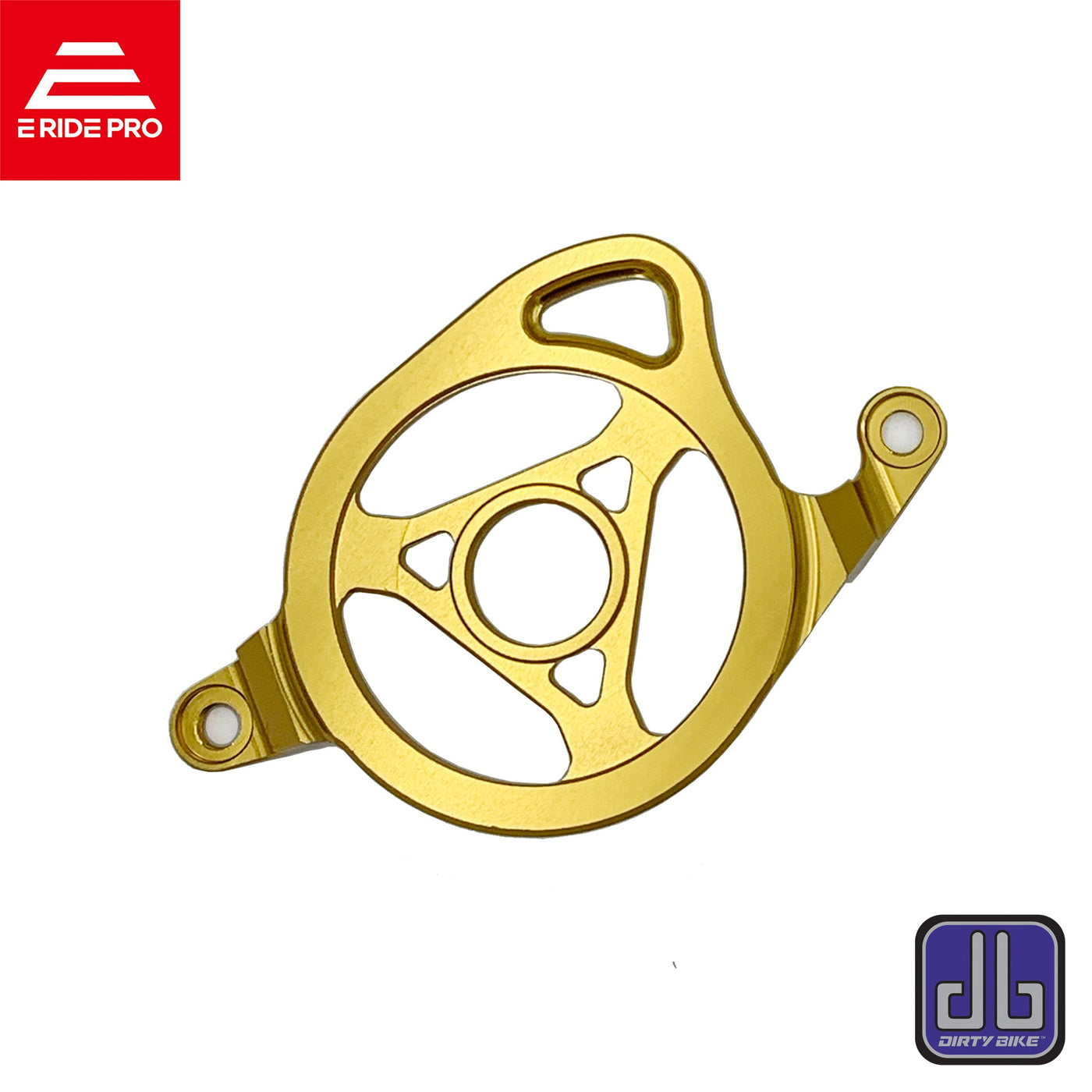 DirtyBike E-Ride Pro Surron LBX Aluminum CNC Motor Sprocket Cover - view 4