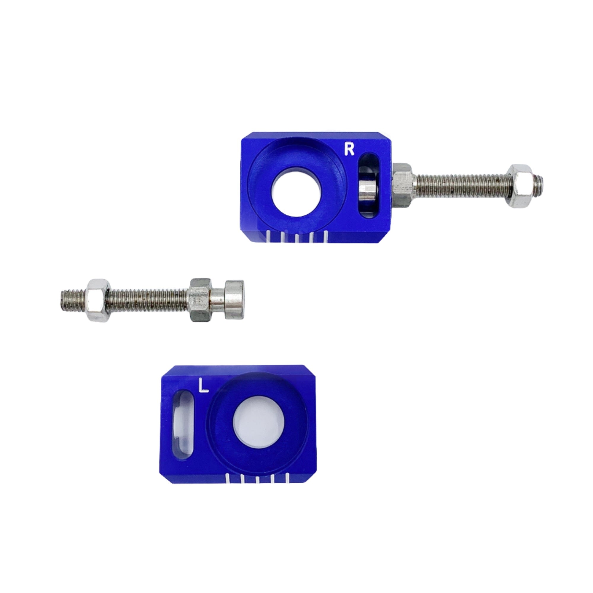 DirtyBike Aluminum Axle Blocks