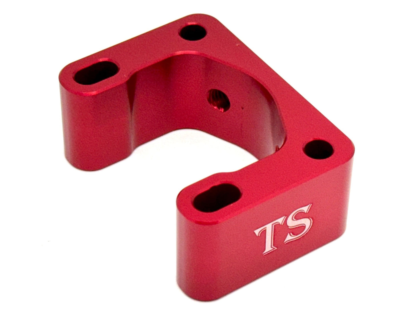 E-Moto Fork CNC Stem Riser (1 inch/ 25mm) Surron, Talaria, E-Ride Pro ·…, red