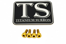 E-Ride Pro Display Protector Titanium Bolts · Titanium Surron, view 4