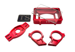 E-Ride Pro Display Protector · Titanium Surron, red