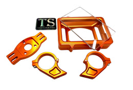 E-Ride Pro Display Protector · Titanium Surron, burnt orange