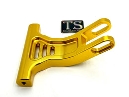 E-Ride Pro Rear Suspension Triangle · Titanium Surron, gold