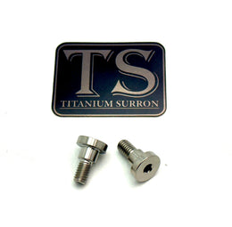 Titanium Battery Lid Bolts - E-Ride Pro -  (Two Pcs) · Titanium Surron, raw titanium (silver)
