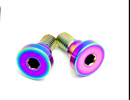 Titanium Battery Lid Bolts - E-Ride Pro -  (Two Pcs) · Titanium Surron, rainbow