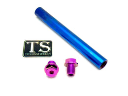 FastAce Fork Titanium Axle and Two Axle Bolts (3 Pieces) · Titanium Surron, purple