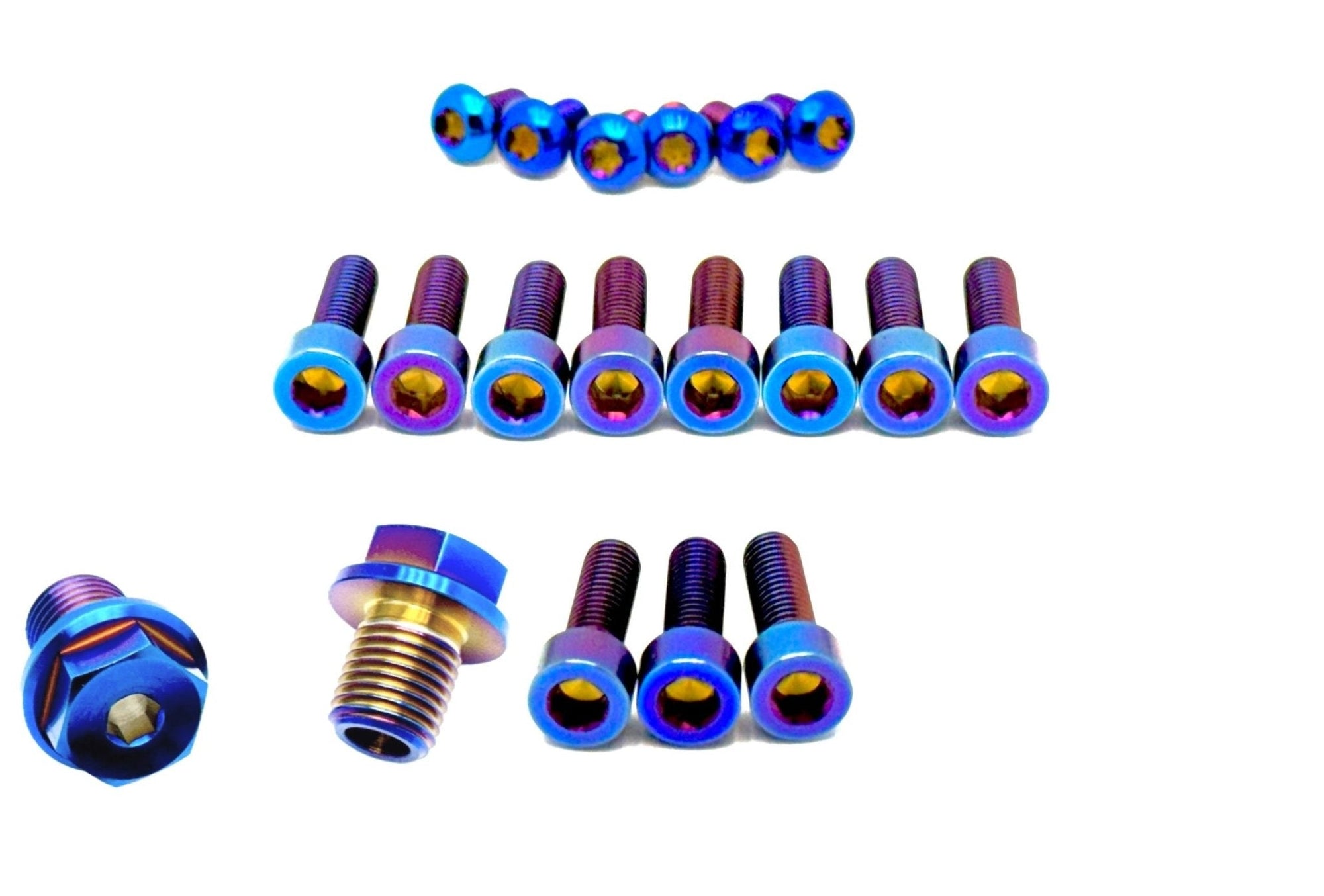 Titanium FastAce Fork Bolt Kits (All Models) · Titanium Surron, view 1