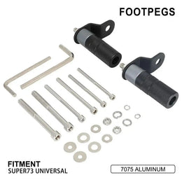 Foot Pegs Aluminum for Super73 S1 S2