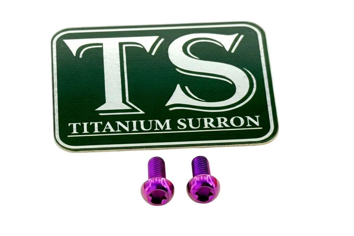 Formula Brake Reservoir Cap Titanium Bolts · Titanium Surron, view 6