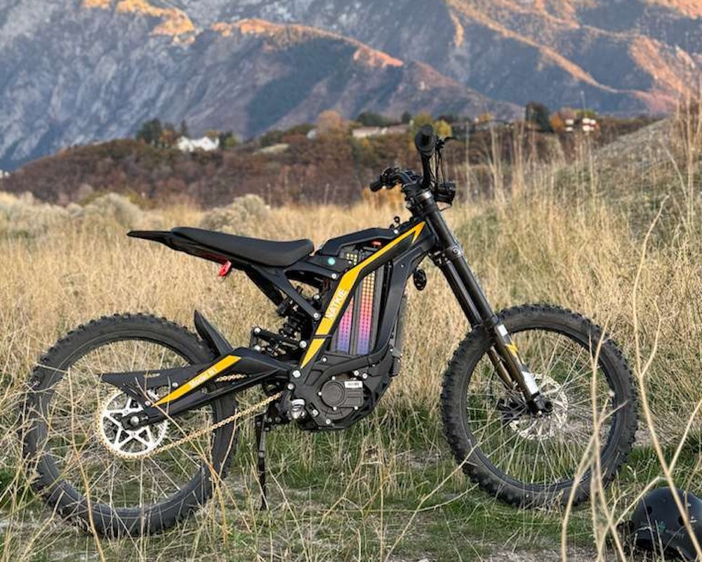 Natkie N1 parked on a mountain track
