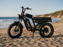Freego Shotgun Lite F0 parked on a beach