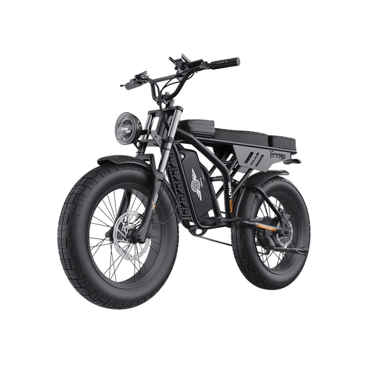 Freego Shotgun Prime F2 Pro electric cargo bike, side product view