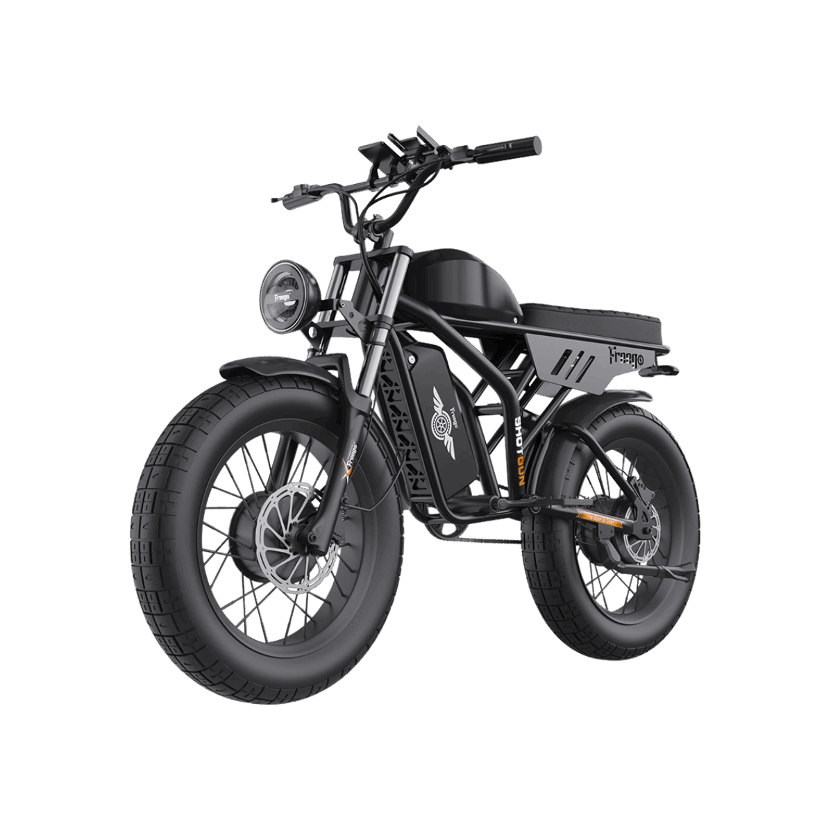 Freego Flash F3 Pro Max fat-tire electric bike, side product view