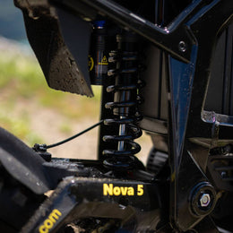 Nova 5 platform rear suspension linkage close-up