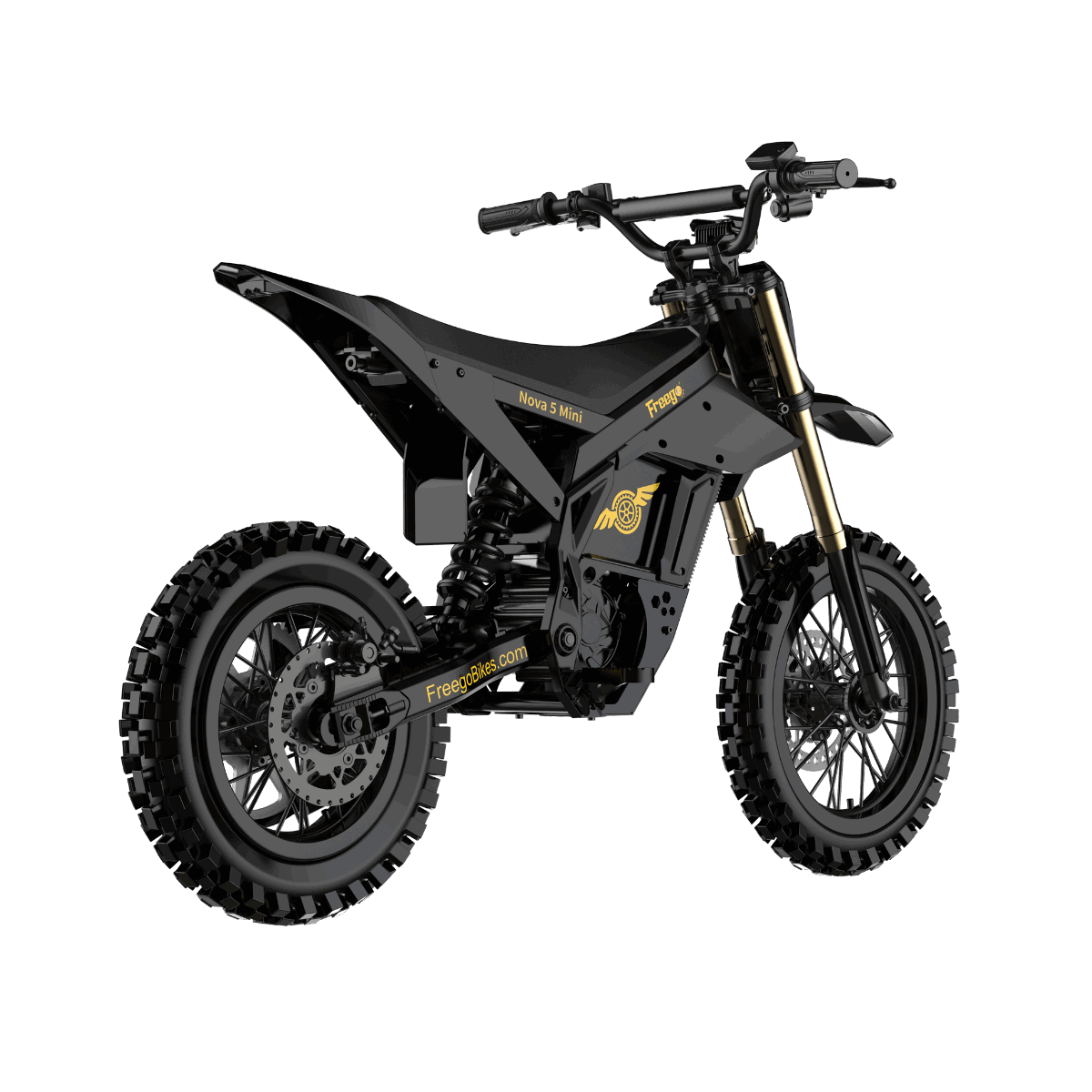 Freego Nova 5 Mini right side, front three-quarter studio view