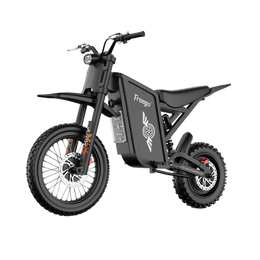 Freego X0 electric mini bike, front three-quarter product view