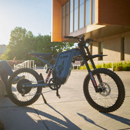 Freego X2 Pro in dark gray parked outside a building