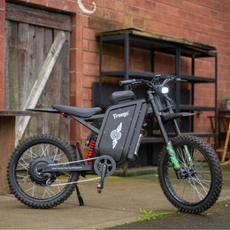 Freego X3 Pro electric dirt bike, side view