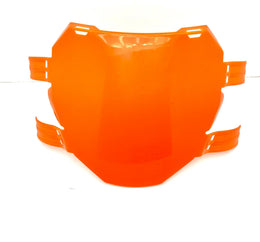 Front Number Plate for E-Ride Pro SS, orange