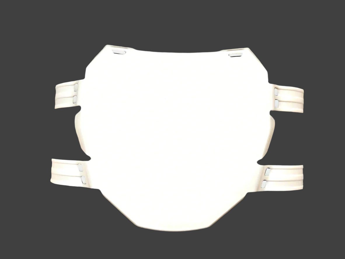 Front Number Plate for E-Ride Pro SS, white