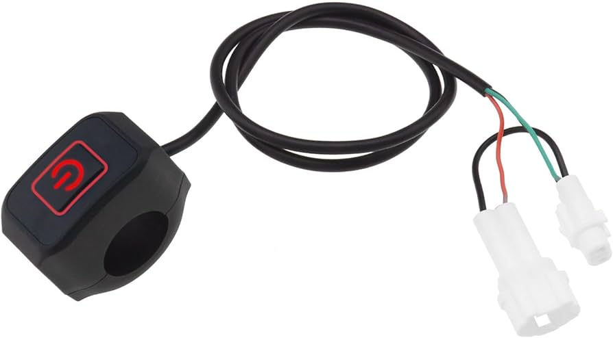 Headlight Switch for Surron, Segway, Talaria... for E-Ride Pro SS, red