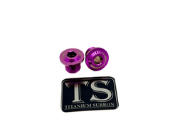 KKE Fork Axle End-Nuts — E-Moto (Set of 2) · Titanium Surron, view 11