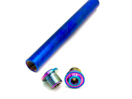 KKE Fork Custom Titanium Axle and Two Axle End-Bolts · Titanium Surron, view 9