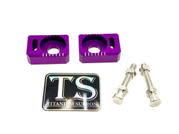 Axle Block / Chain Tensioner for Surron Light Bee X, purple