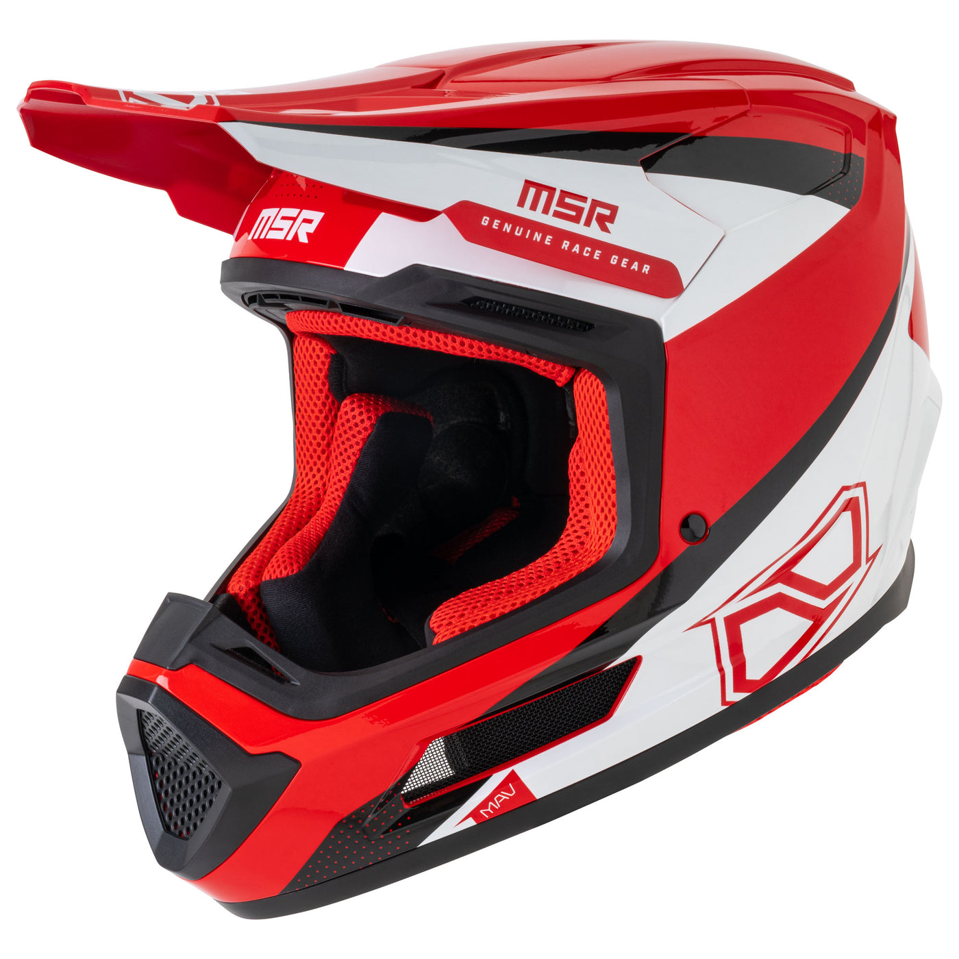 Mav Inertia Helmet w/MIPS Red/White/Black