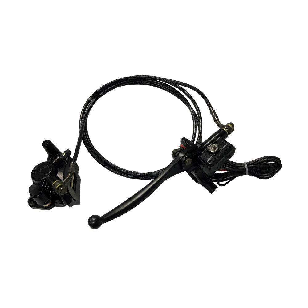 MotoTec Knockout 2000w Rear Hydraulic Brake Caliper Assembly